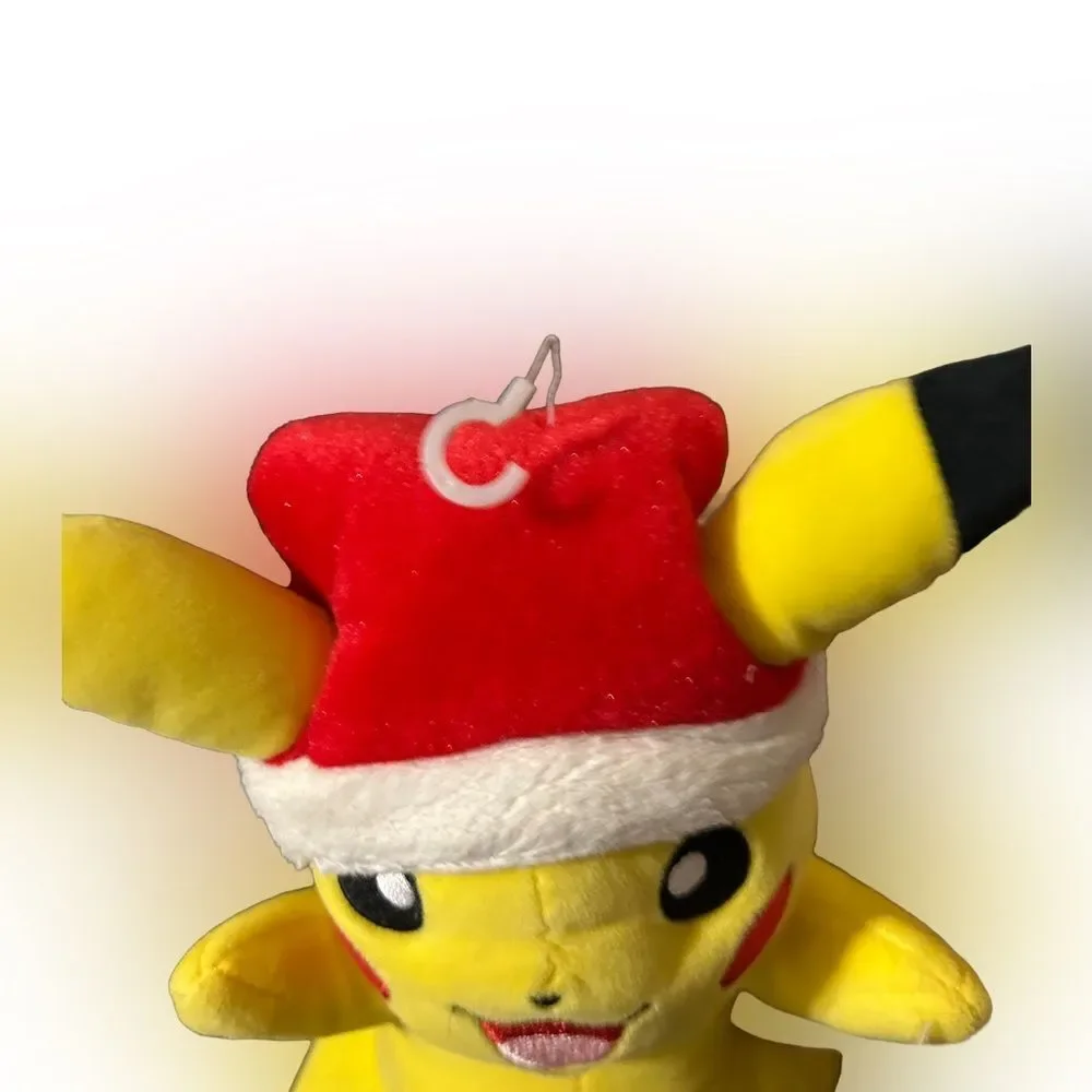 Pokémon WCT Pikachu Santa Christmas Plush Stuffed Toy